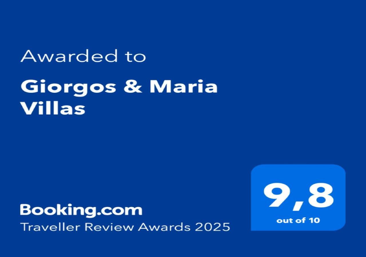 Giorgos & Maria Villas Ágios Matthaíos Extérieur photo